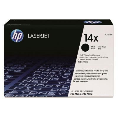 

Картридж HP 14X CF214X черный