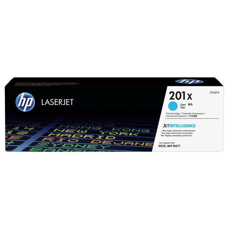 

Картридж HP CF401X голубой
