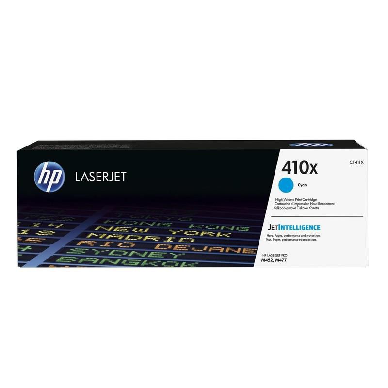 

Картридж HP CF411X голубой