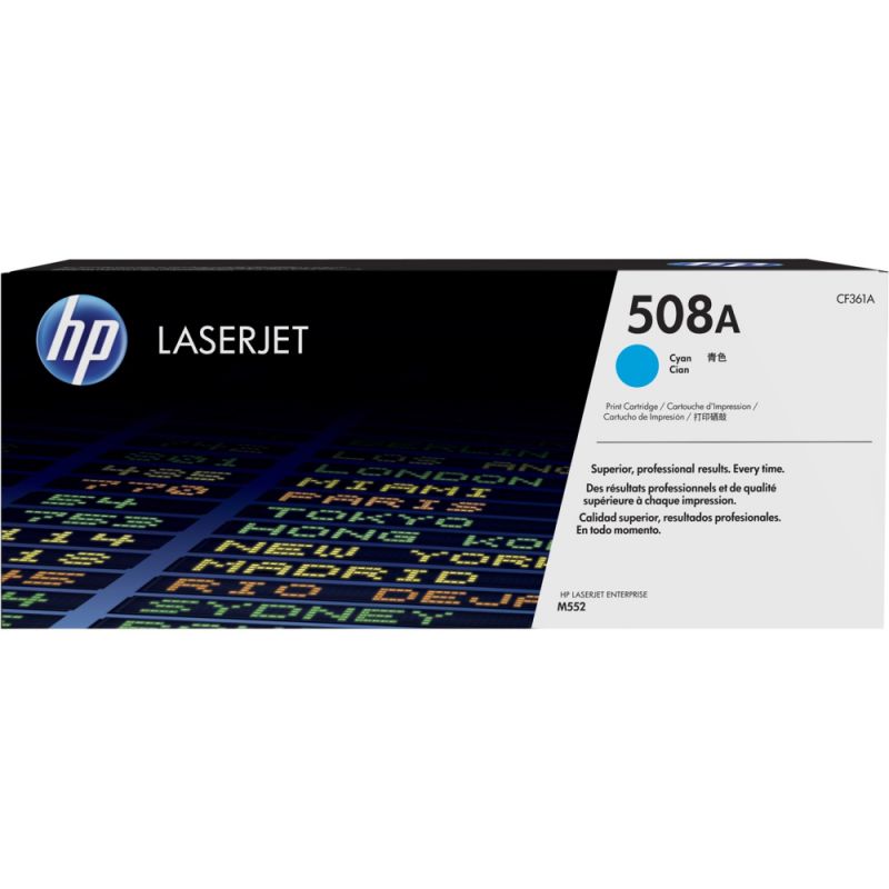 

Картридж HP 508A CF361A голубой