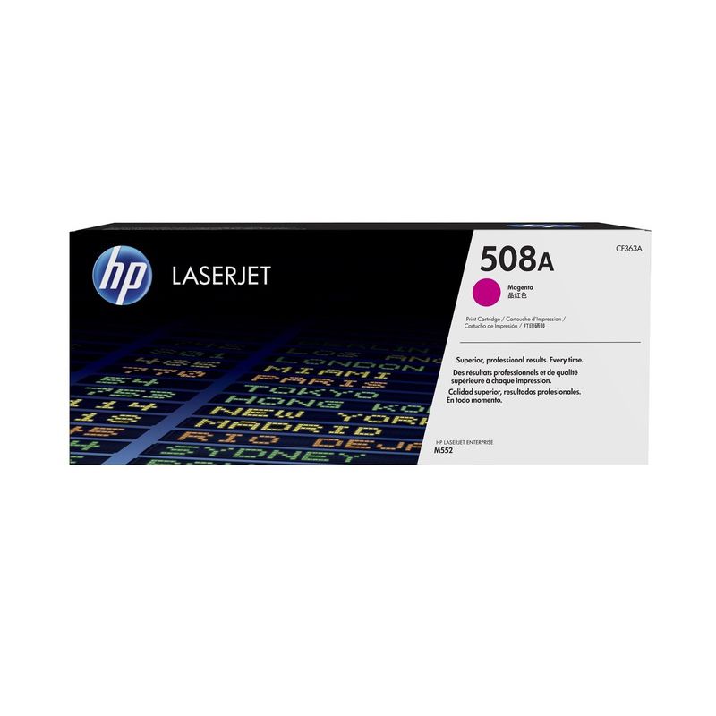 

Картридж HP 508A CF363A пурпурный