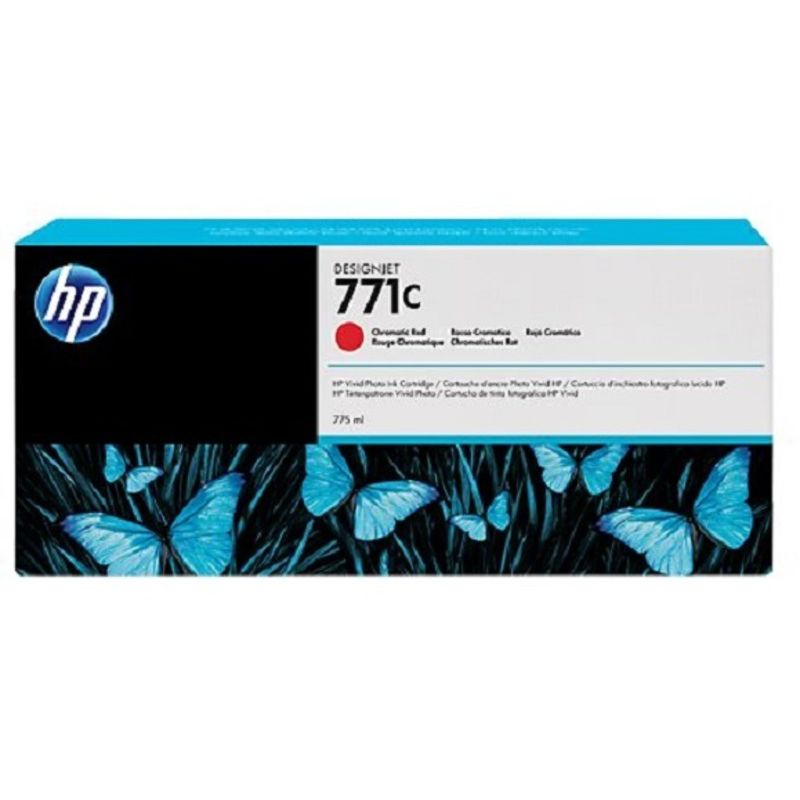 

Картридж HP №771C B6Y08A хроматический красный