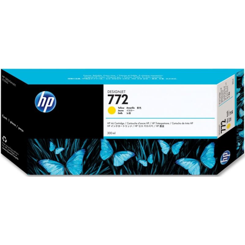 

Картридж HP №772 CN630A желтый