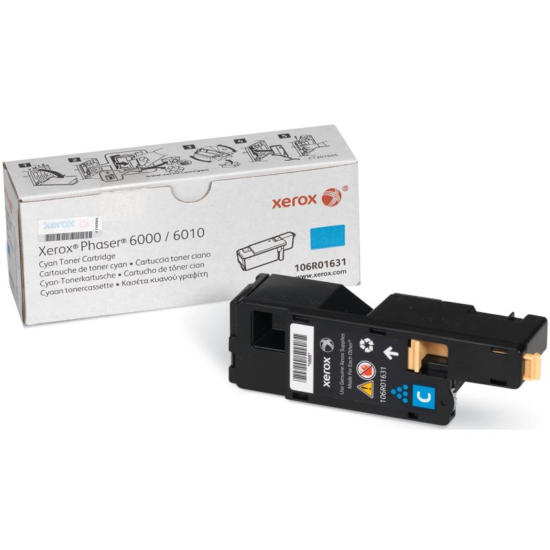 

Картридж Xerox 106R01631 голубой