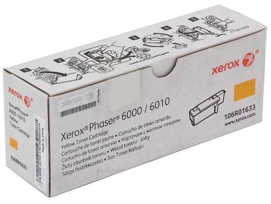 

Картридж Xerox 106R01633 желтый