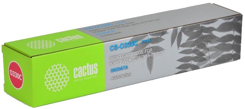 

Картридж Cactus CS-O330C голубой