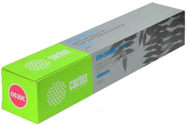 

Картридж Cactus CS-O530C голубой