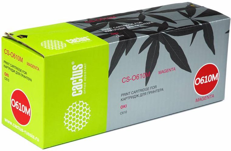 

Картридж Cactus CS-O610M пурпурный