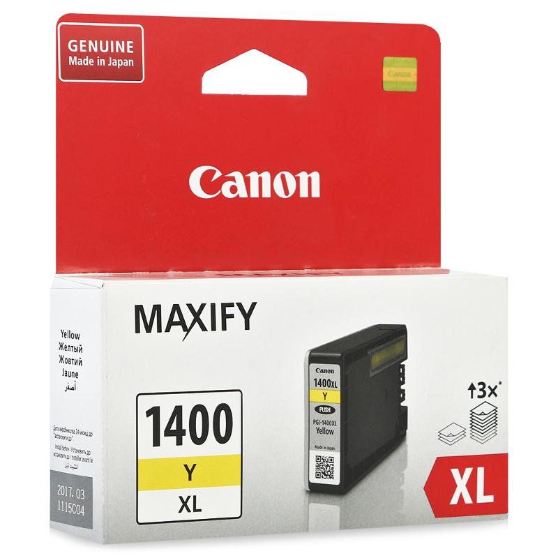 

Картридж Canon PGI-1400XL Y