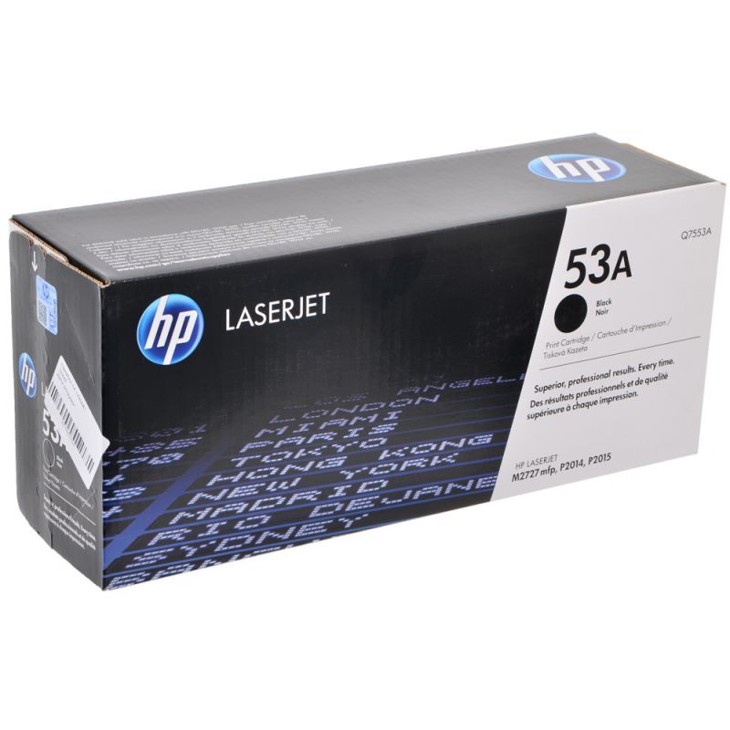 

Картридж HP Q7553A Черный
