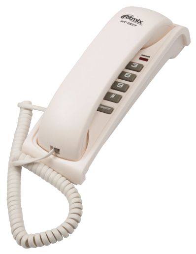 

Проводной телефон Ritmix RT-007 white