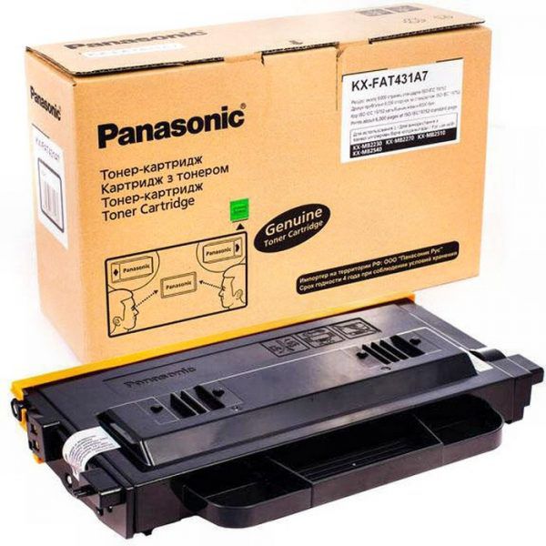 

Картридж Panasonic KX-FAT431A7 черный