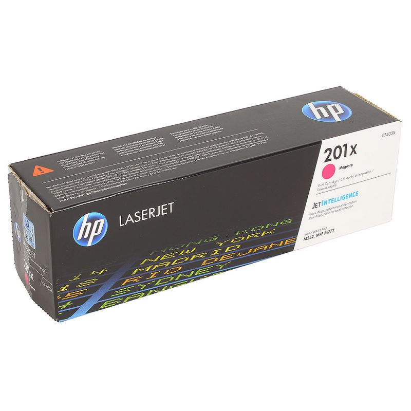 

Картридж HP CF403X Пурпурный