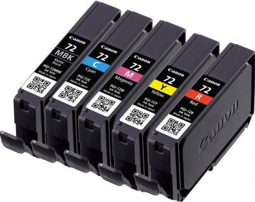 

Картридж Canon PGI-72MBK/C/M/Y/R Multi Pack Набор картриджей