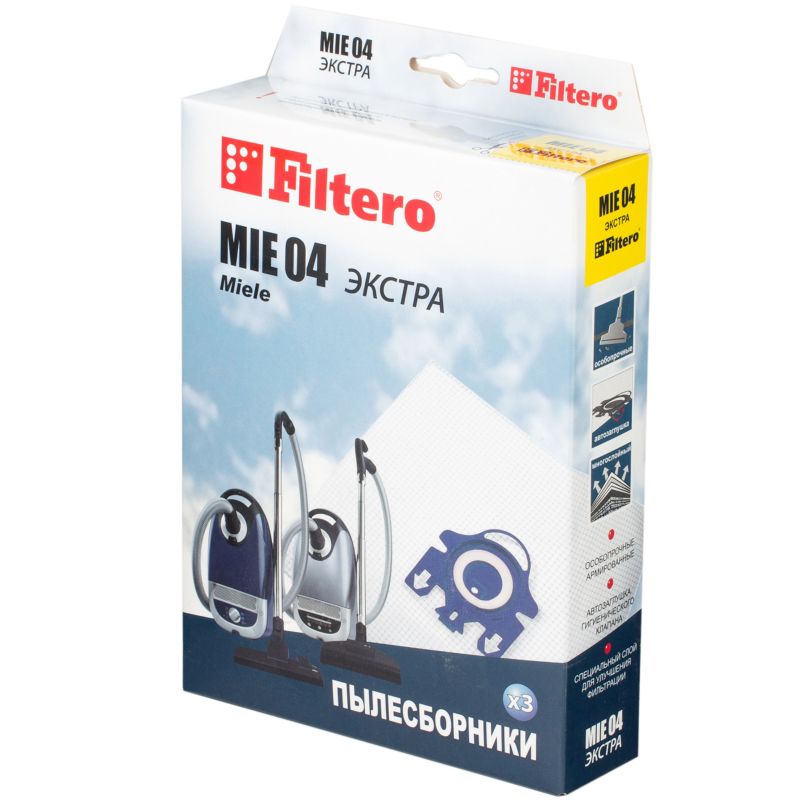 

Мешок для пылесоса Filtero MIE 04 (3) ЭКСТРА