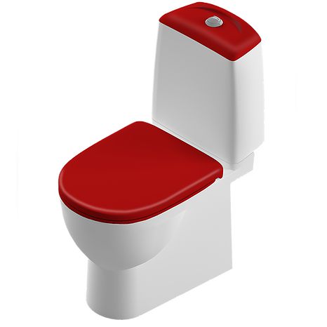 

Унитаз Sanita-Luxe Best Luxe 2 клав., нижний подвод, сиденье дюропласт soft close, Clip up, красный (BSTSLCC07110522/ WC.CC/Best/2-DM/RED.G/S1)