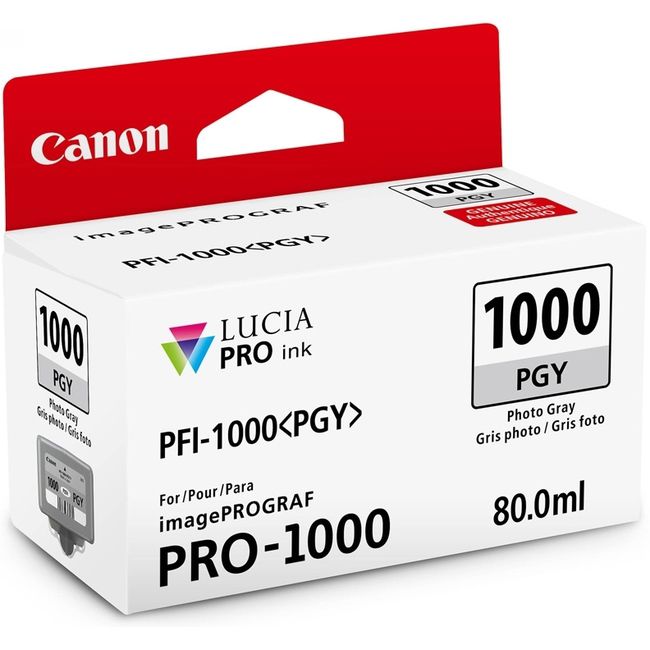 Расходный материал для печати Canon PFI-1000 PGY серый