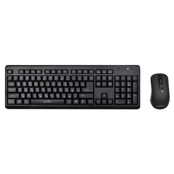 

Комплект мыши и клавиатуры Oklick 270M черный USB