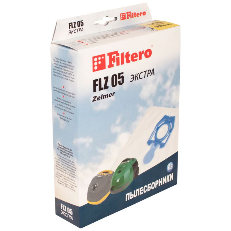 

Мешок для пылесоса Filtero FLZ 05 (3) ЭКСТРА