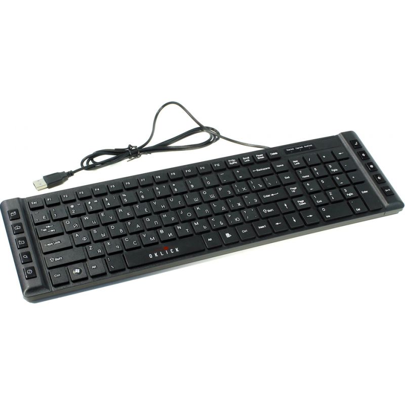 

Клавиатура Oklick 530S черный USB slim
