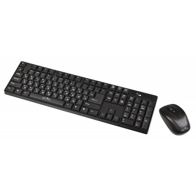 

Комплект мыши и клавиатуры Oklick 210M черный USB