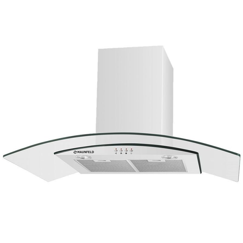 

Островная вытяжка Maunfeld Ancona PlusA (Isla) 90 White glass