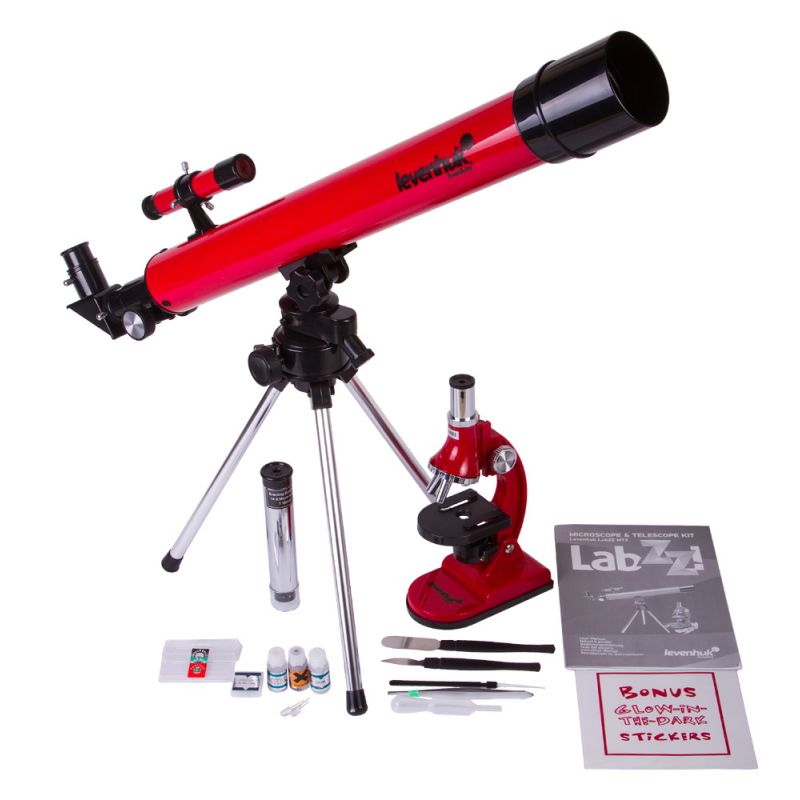 Микроскоп LEVENHUK LABZZ MT2: микроскоп и телескоп набор