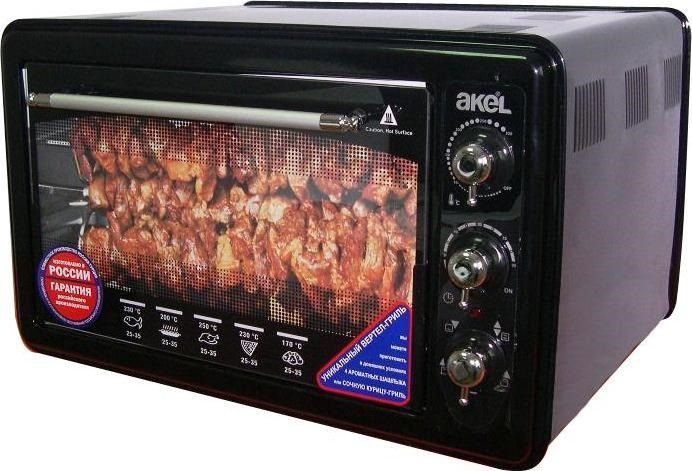 

Мини-печь AKEL AF-730 черный