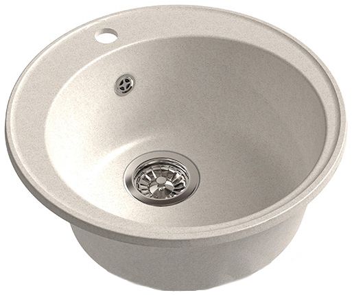 

Кухонная мойка GranFest Quarz GF-Z08 белый (331)