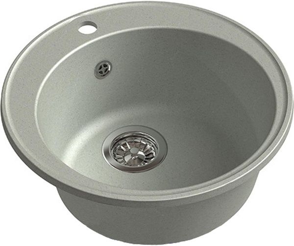 

Кухонная мойка GranFest Quarz GF-Z08 серый (310)