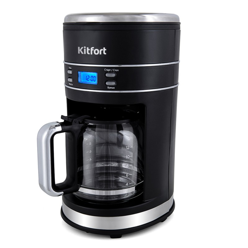 

Кофеварка Kitfort KT-704-2 черная