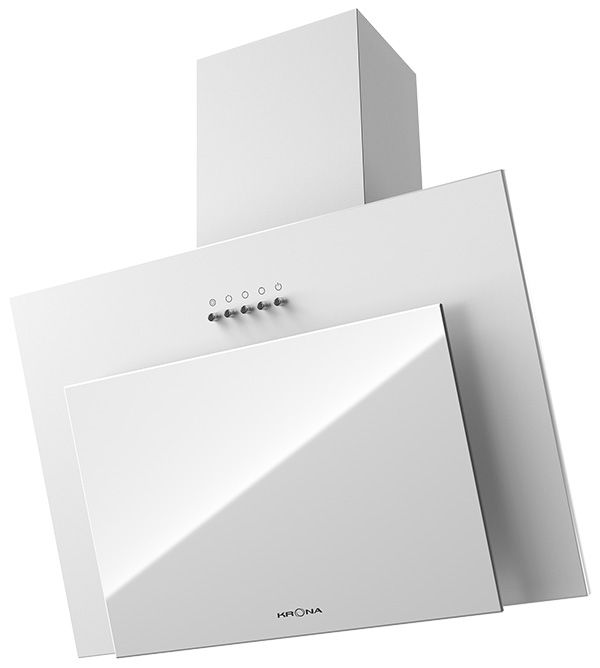 

Каминная вытяжка Krona ELMA 600 white PB