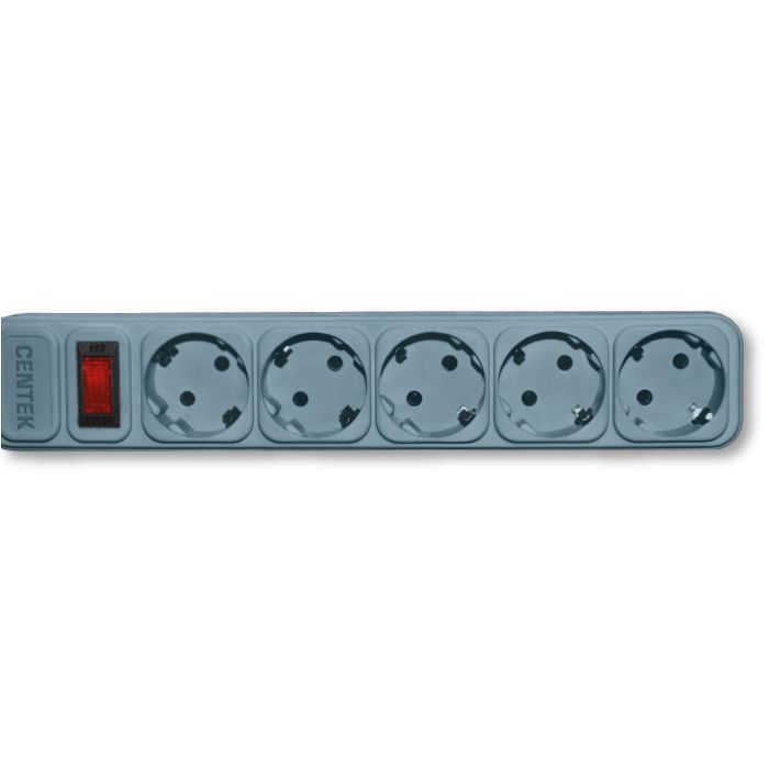

Сетевой фильтр Centek CT-8900-5-1,8 Gray