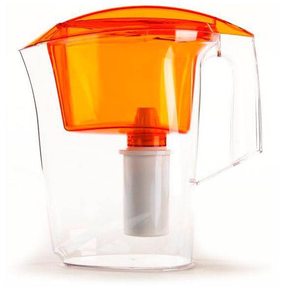 Фильтр-кувшин для воды Гейзер Дельфин оранжевый (62035)