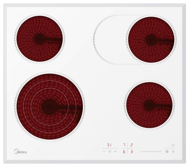 

Электрическая варочная панель Midea MCH64767FW