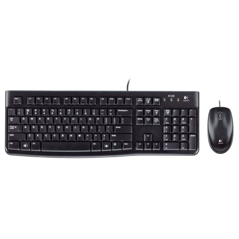 

Комплект мыши и клавиатуры Logitech MK120 Black (920-002561)