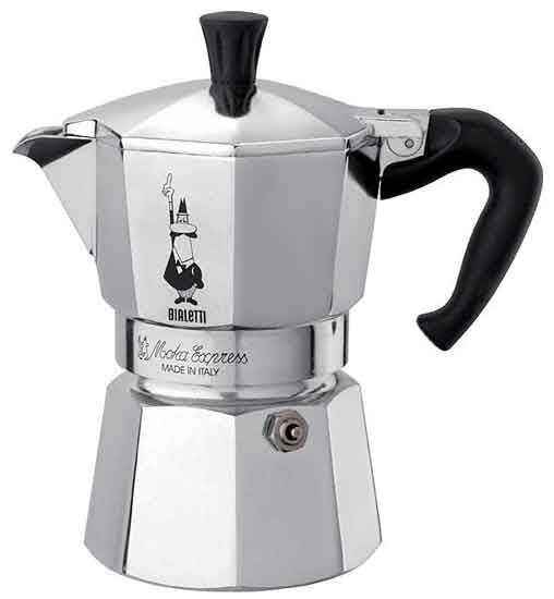 

Кофеварка Bialetti Moka express 1162 (алюм)