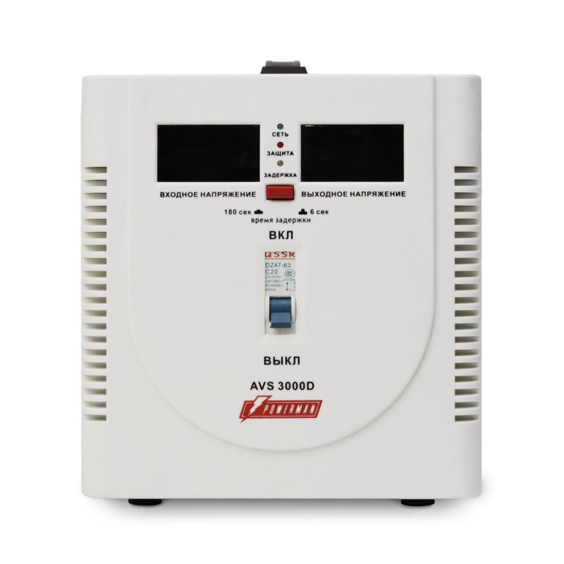 

Стабилизатор напряжения Powerman AVS 3000D