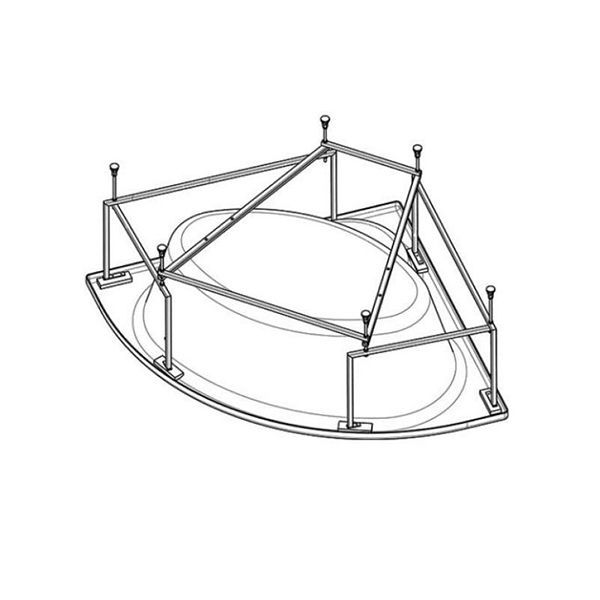 

Для ванны Santek МЕЛВИЛЛ 140х140см, монтажный комплект (рама, слив-перелив с сифоном, крепеж к стене, крепеж панели) (WH302403)