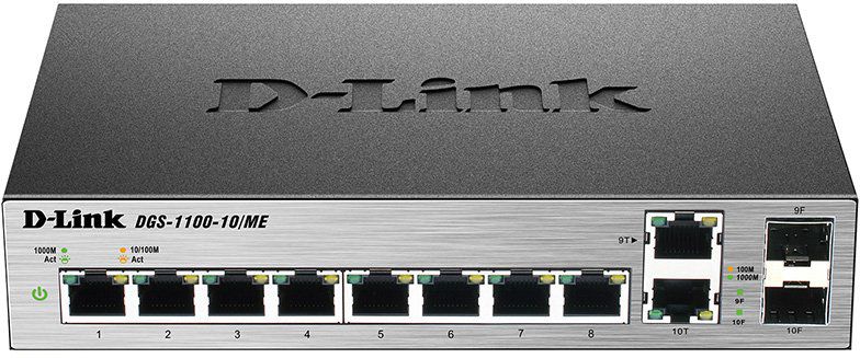 

Коммутатор D-Link DGS-1100-10/ME/A2A