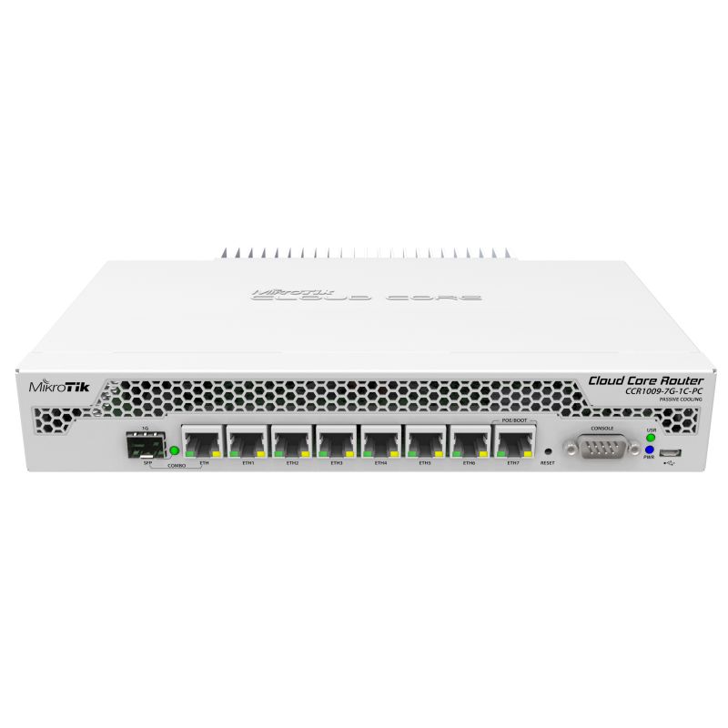 

Роутер MikroTik CCR1009-7G-1C-PC