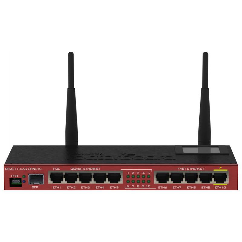 

Роутер MikroTik RB2011UiAS-2HnD-IN