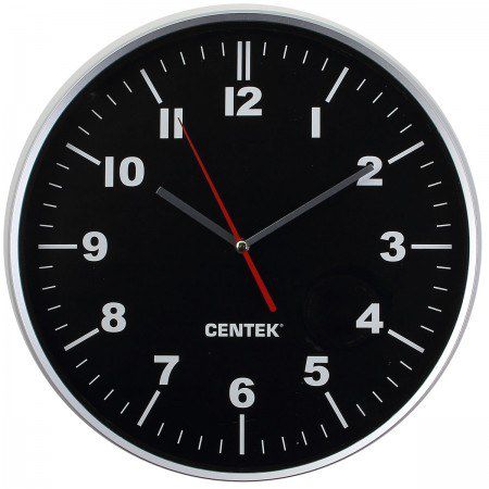 Часы настенные Centek CT-7100 Black