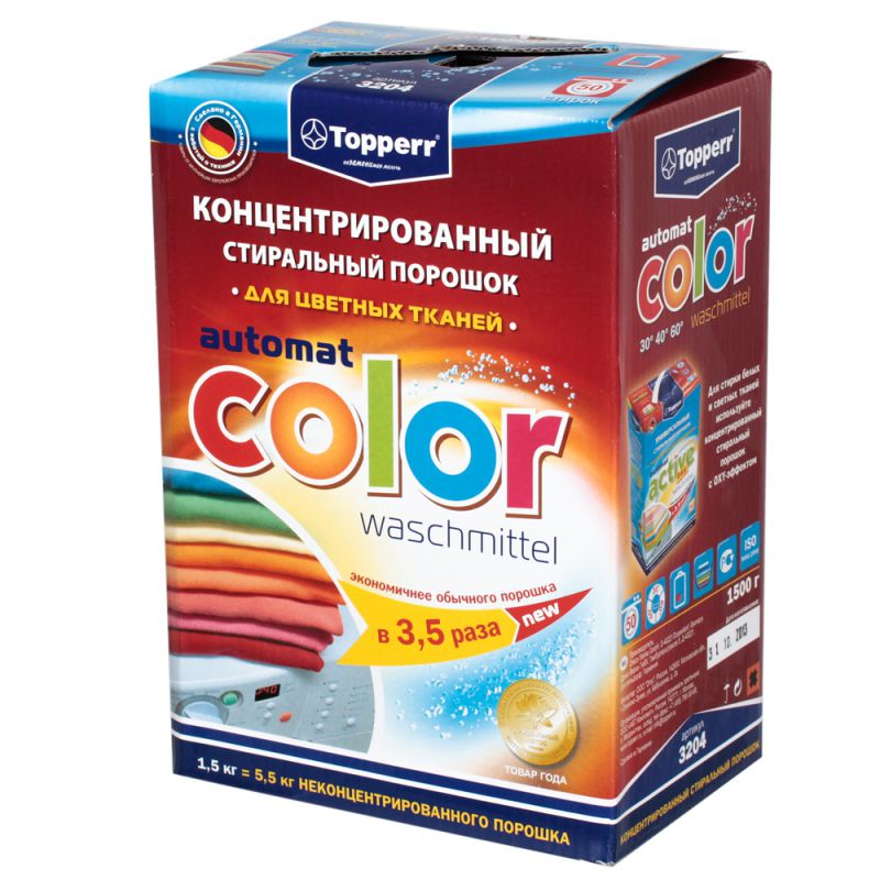 

Средство для стирки Topperr 3204 Color