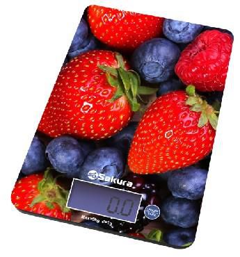 

Кухонные весы Sakura SA-6075B ягоды