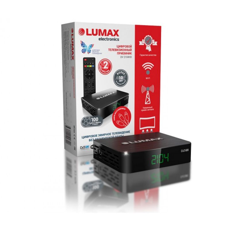 

Цифровой тюнер Lumax DV2104HD