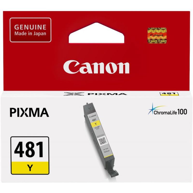 

Картридж Canon CLI-481 Y желтый