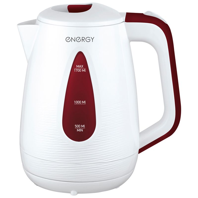 

Чайник Energy E-214 бело-бордовый