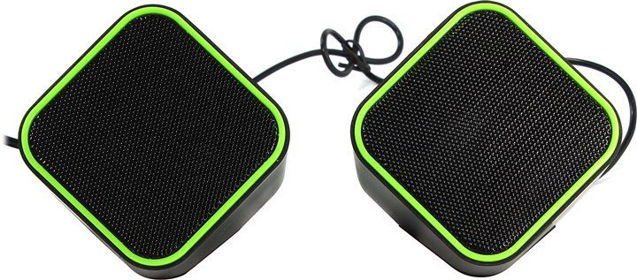 

Компьютерная акустика Smartbuy SBA-2580 CUTE черный/зеленый