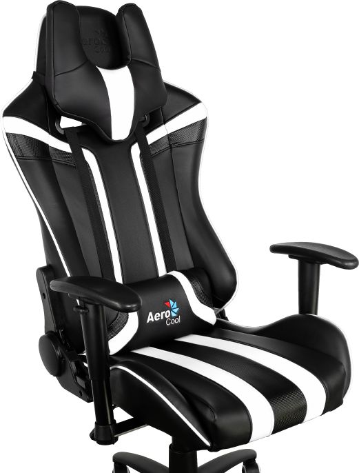 

Кресло Aerocool AC120 AIR-BW черно-белое